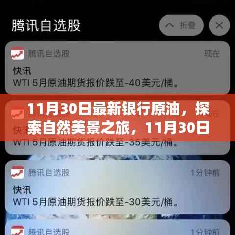 银行原油与自然美景的奇妙邂逅之旅，11月30日探索之旅