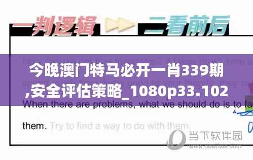 今晚澳门特马必开一肖339期,安全评估策略_1080p33.102-6