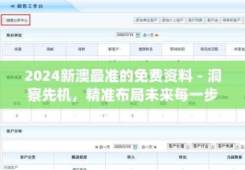 2024新澳最准的免费资料 - 洞察先机,精准布局未来每一步