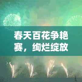 春天百花争艳赛,绚烂绽放颂自然之美