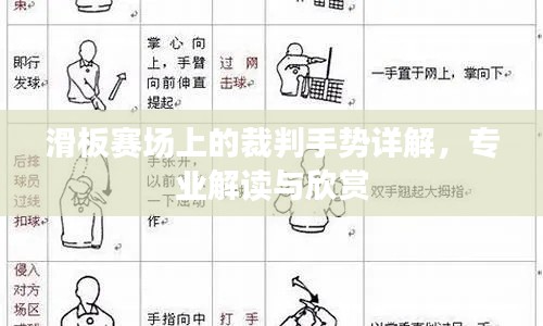 滑板赛场上的裁判手势详解,专业解读与欣赏